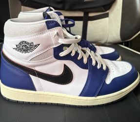 JORDAN 1 RETRO HIGH OG 'WHITE DEEP ROYAL BLUE'