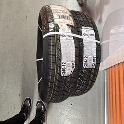 Brand New Tires – Never Used, Still Strapped Together