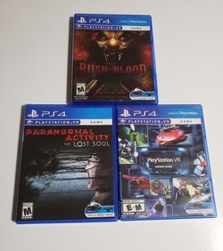 PS4 VR Games