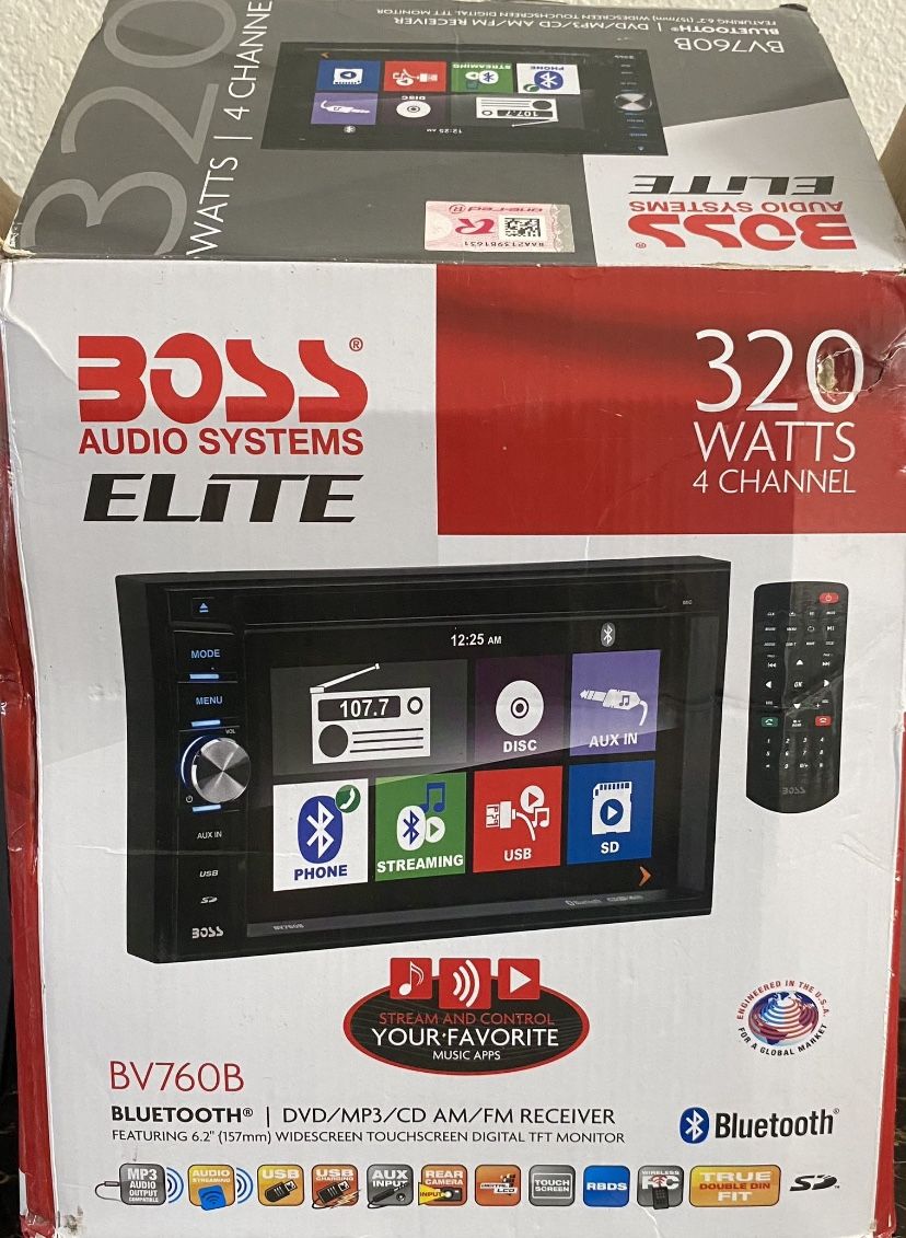 Boos Audio System New