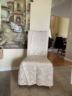 8 Chair Covers ($5 each)