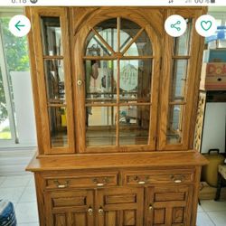 China Cabinet  2 Piece 