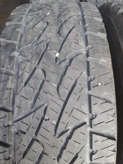 285/75r16 Bridgestone duller