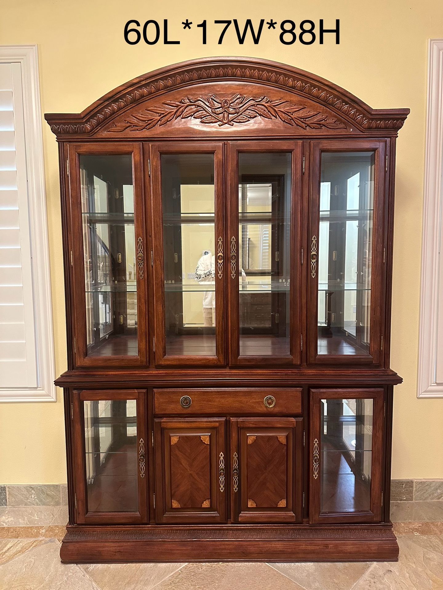 Display Cabinet Wood