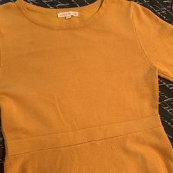 Mustard Color Dress