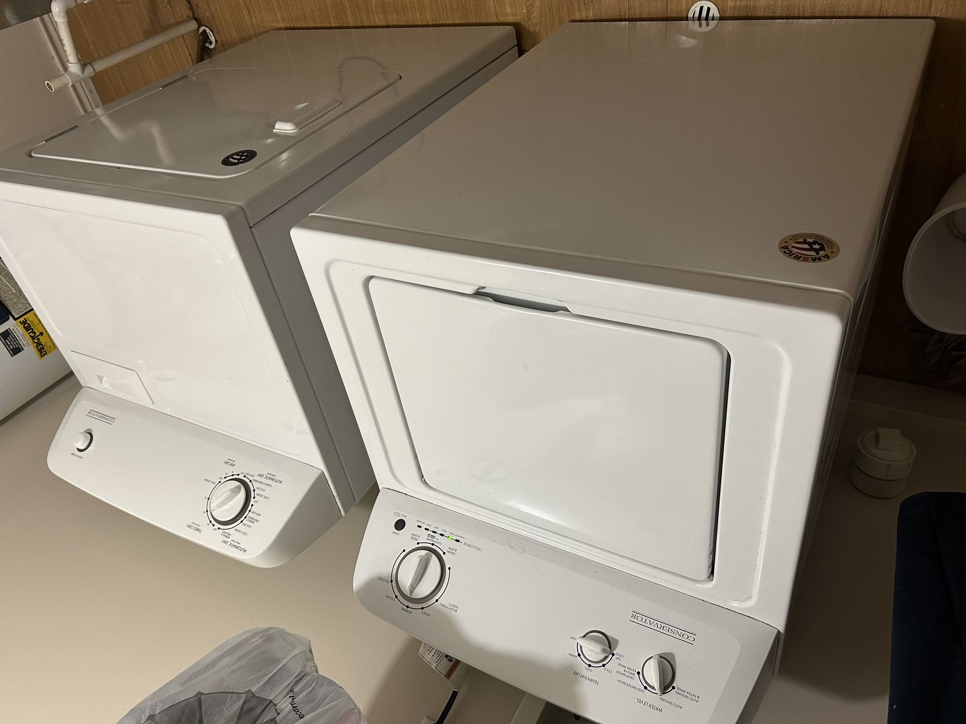 Also have a washer and dryer