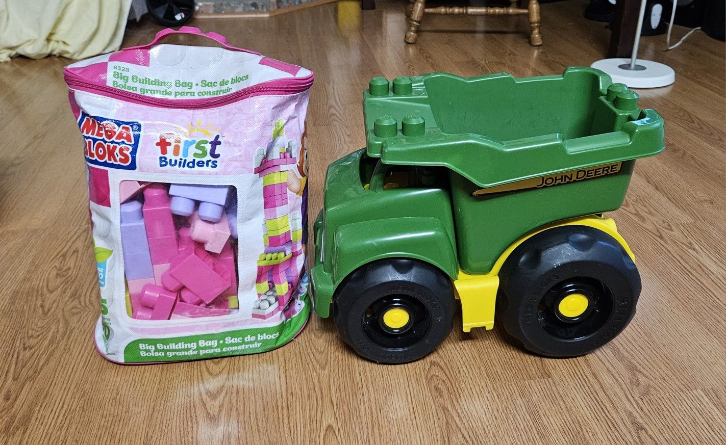 Mega Bloks and Large Truck.
