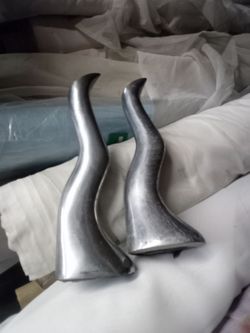 These vintage IKEA candlesticks designed by Anna Efverlund