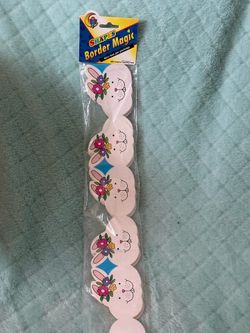 New Shapes Border Magic Easter Bunny Borders 40.5 ft