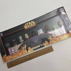 Star Wars  PEZ  Limited Edition  Collectors Set 2005  Death Star  Boba  Grievous  Palpatine  Vader R2D2 Chewbacca  Yoga  C3PO  Number 234984 of 250,00