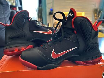 Nike Air Lebron 9 Bred Kids Youth Size 4