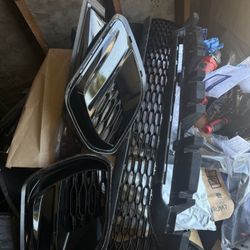 Widebody Charger Upper Grille & Fog Inserts