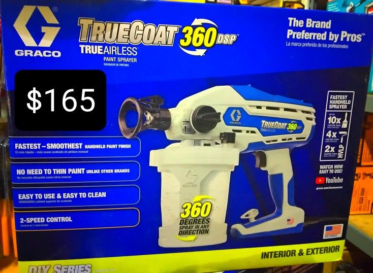 GRACO TRUE COAT 360 DSP AIRLESS PAINT SPRAYER 