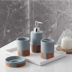 (New Factory Sealed) 
Sweet Home Collection Bathroom Accessories Unique Collections Modern Classic Contemporary Decorative Beautiful Designs Bath Show