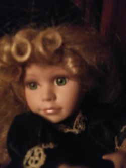 Musical porcelain. Doll
