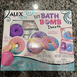 DIY Bath Bomb Donuts