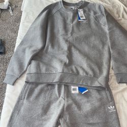 Adidas Gray Mens Sweatsuit 