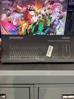 Shunjinrun KM426 Wireless Keyboard & Mouse Combo