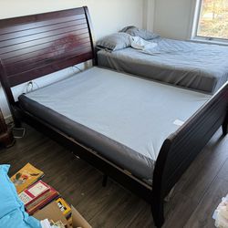 (Real) Mahogany Hardwood Full Bed Frame