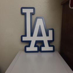 LA Wood Cutout