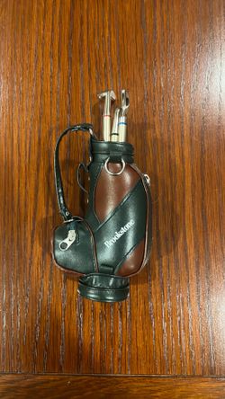 Brookstone golf bag pen set
