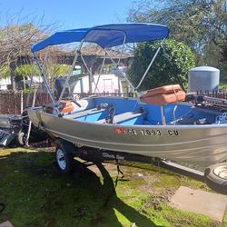 12 ft. Gregor alum. Boat