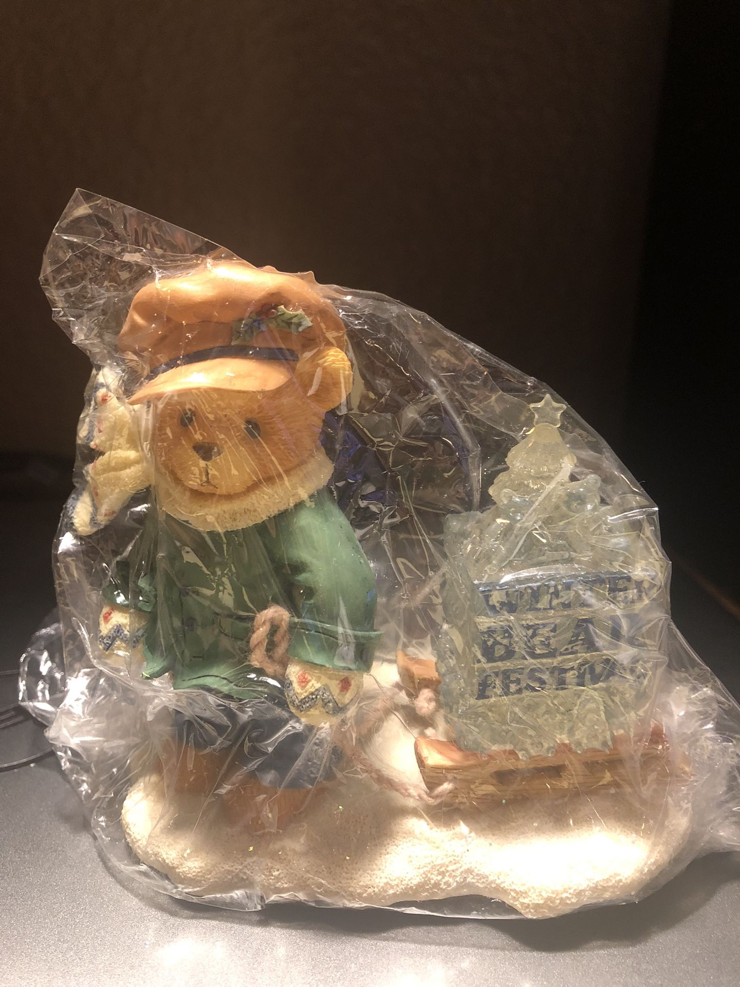 Enesco Cherished Teddies James “Going My Way For The Holidays” 1997