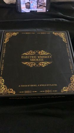 Electric Whiskey Smoker