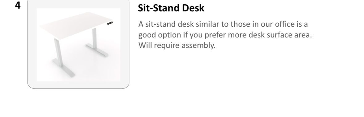 Brand New Standing Desk 