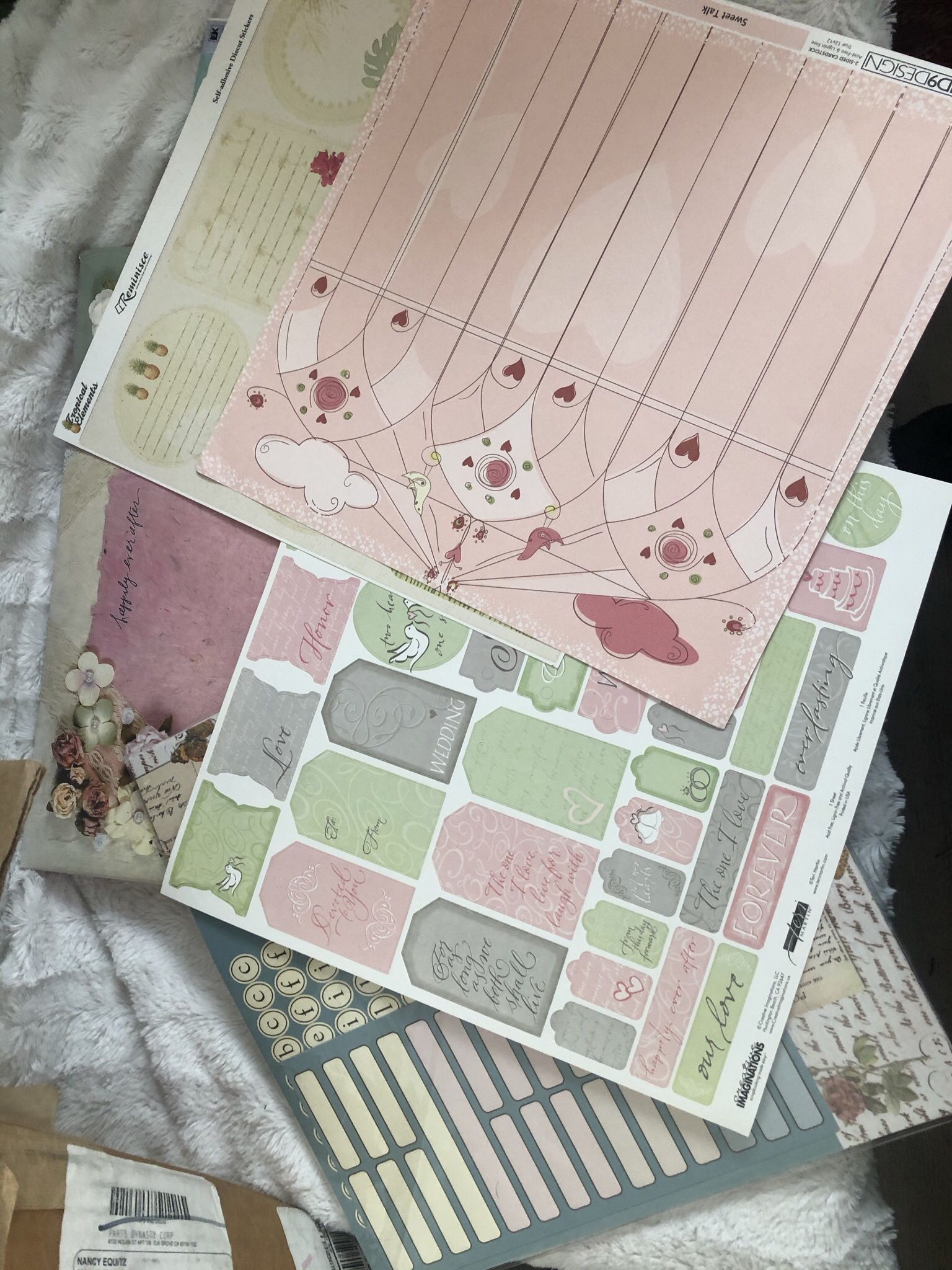Photo Scrapbooking Album For The Newly Weds