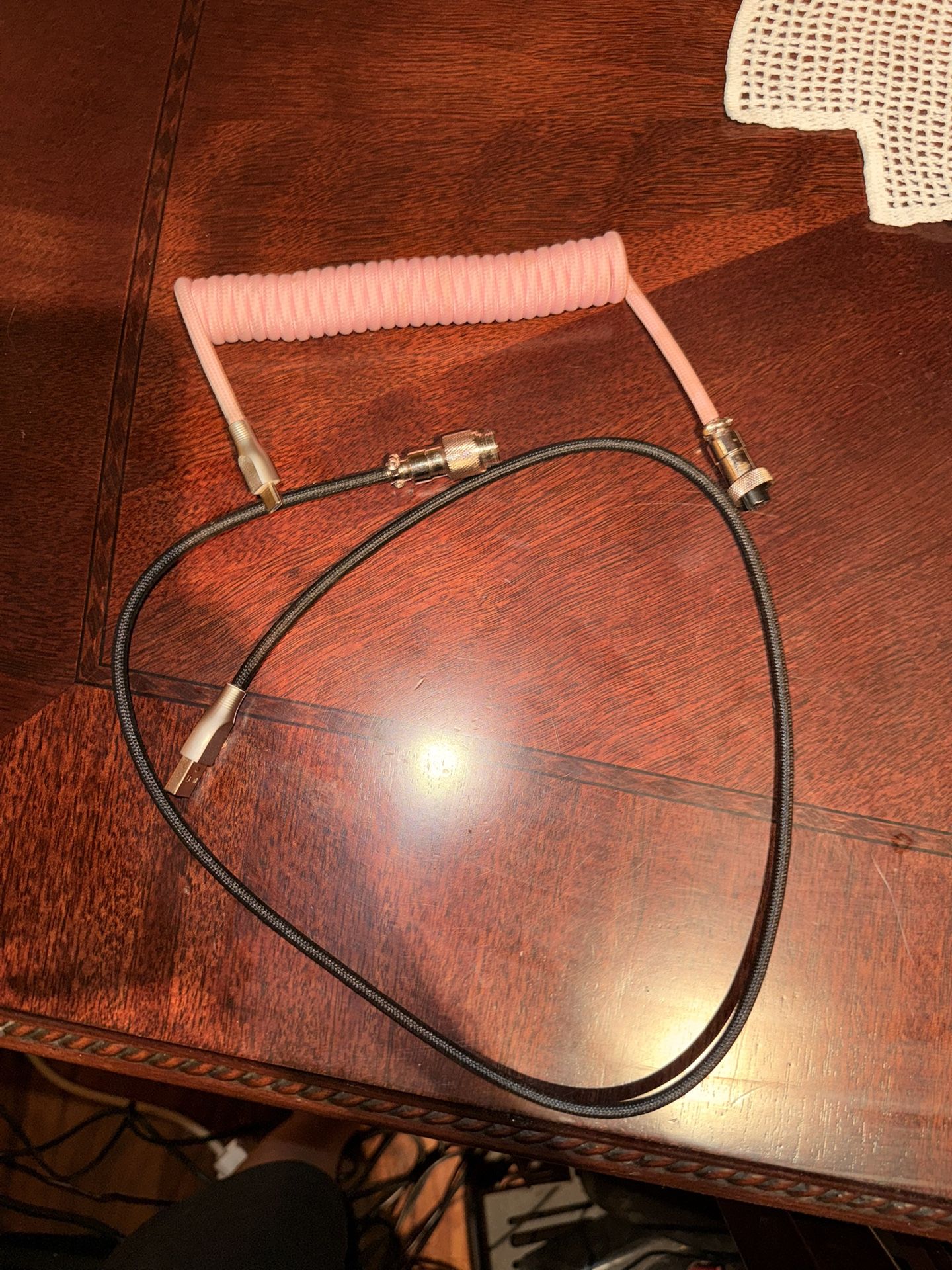 Coiled Keyboard Cable