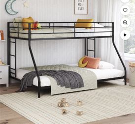 Twin over full bunk bed