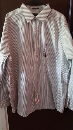 Men long sleeve dress shirt. Brand new with tags. Never been used