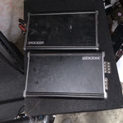 2 Kicker Amps 