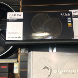 Infinity Kappa 6.5 Inch Component 