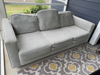 Grey Sofa With Cushions