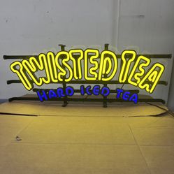 TWISTED TEA BEER NEON LED SIGN