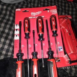 Milwaukee 6 PC Screw Driver Set