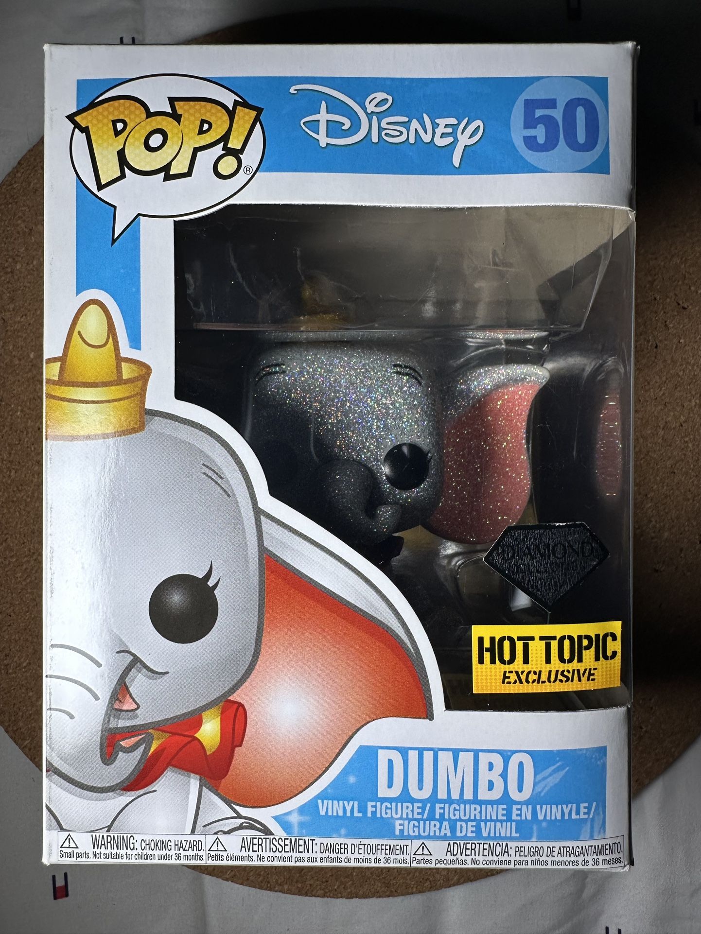 Funko Pop! Vinyl: Disney - Dumbo - (Glitter) - Hot Topic (Exclusive) #50