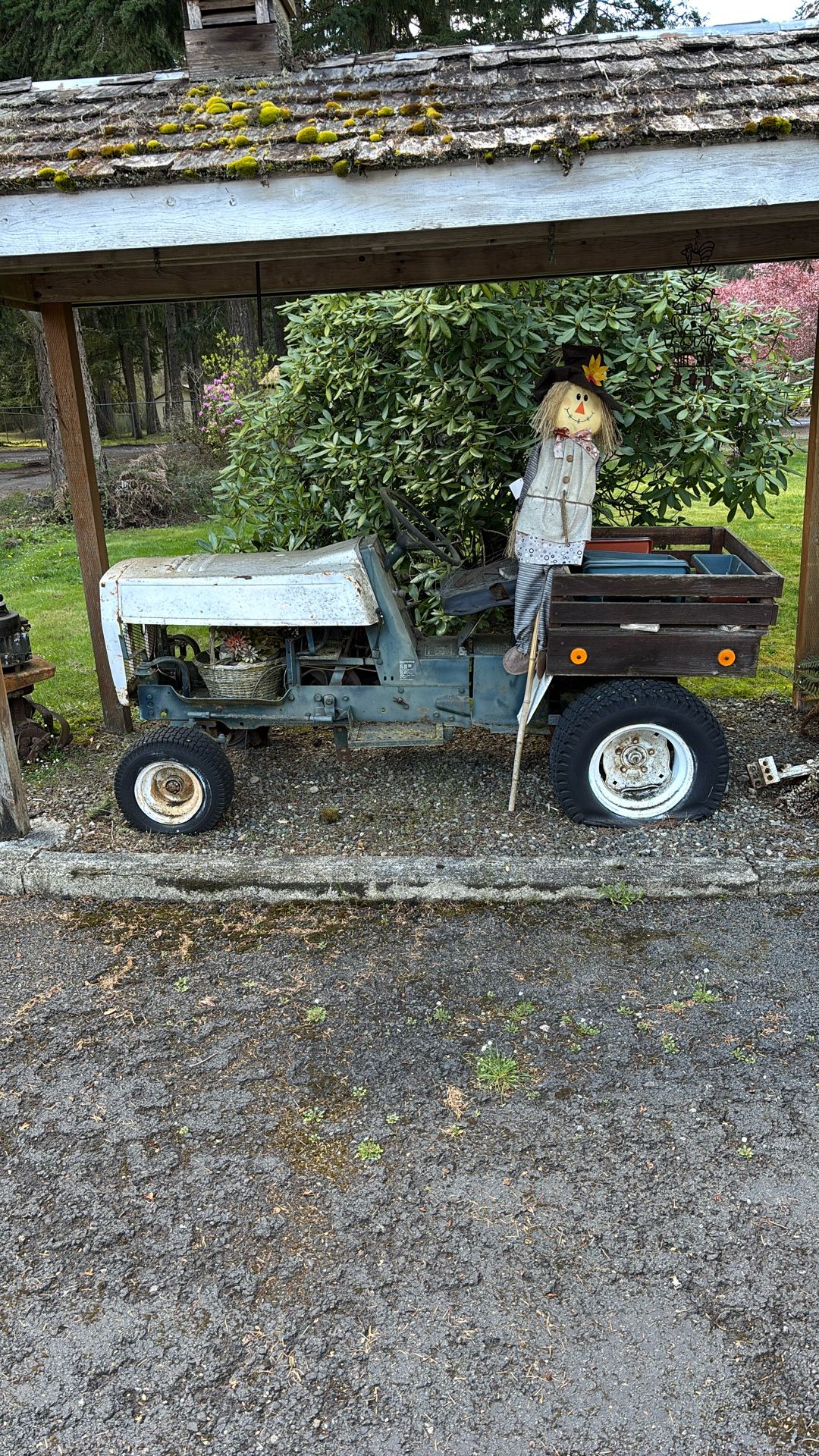 Yard Art Tractor