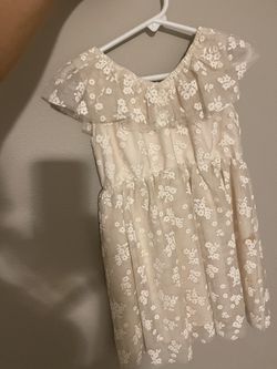 Cream Dress 4t