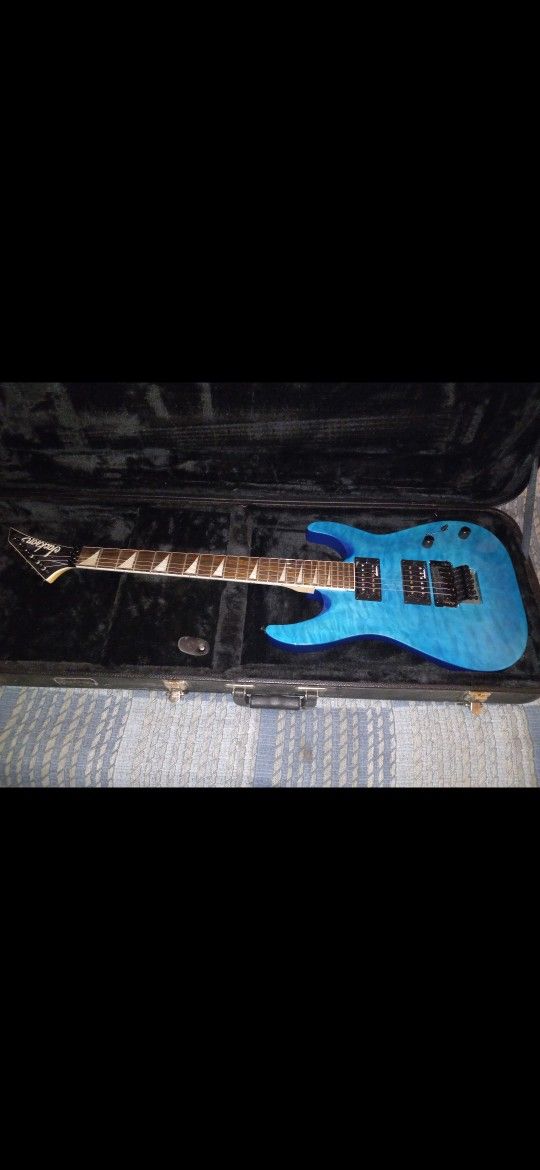 Brand-New Jackson Electric Guitar And Case