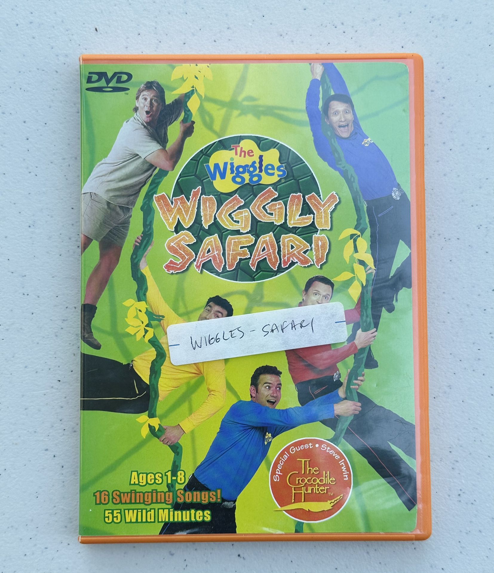 The Wiggle Wiggly Safari DVD