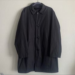 Nautica Black Mens RainCoat Jacket