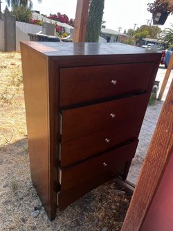 Brown cabinets