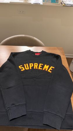 Supreme Kanji Black Crewneck