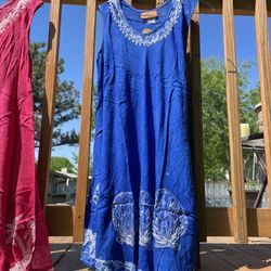 Tiedyed Dress fits up to  Xxl