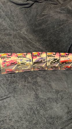 Hot Wheels Fast & Furious 5-Car Set