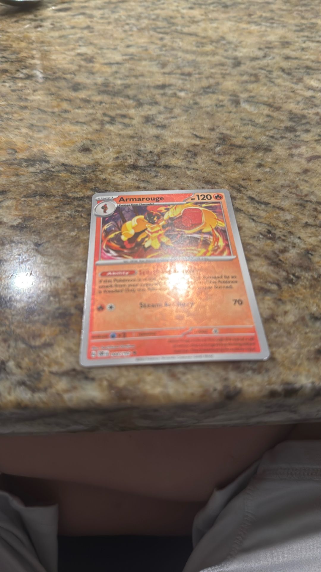 Armarouge Pokémon Card