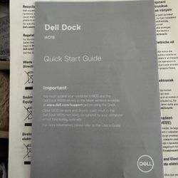 Dell Docking Station Dual Monitor - USB-C Dock